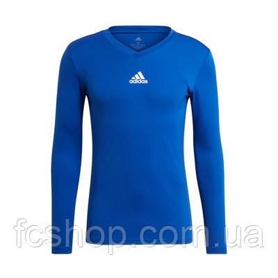 Футболка компресійна Adidas Team Base Tee GK9088, Синій, Розмір (EU) — XS