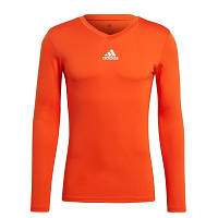 Футболка компресійна Adidas Team Base Tee GN7508, Жовтогарячий, Розмір (EU) — XS