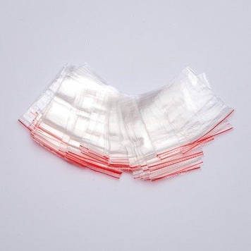 Пакет пакувальний Зіпер 6х4 (робочий р-р 5х4) см 100 шт.