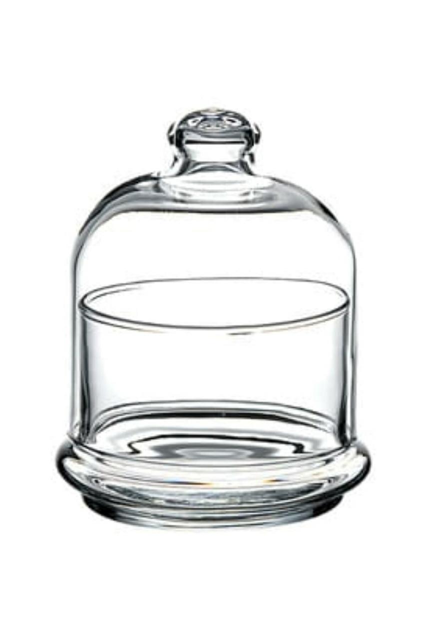 Бонбоньєрка з кришкою скляна Pasabahce Basic 96966, фото 1