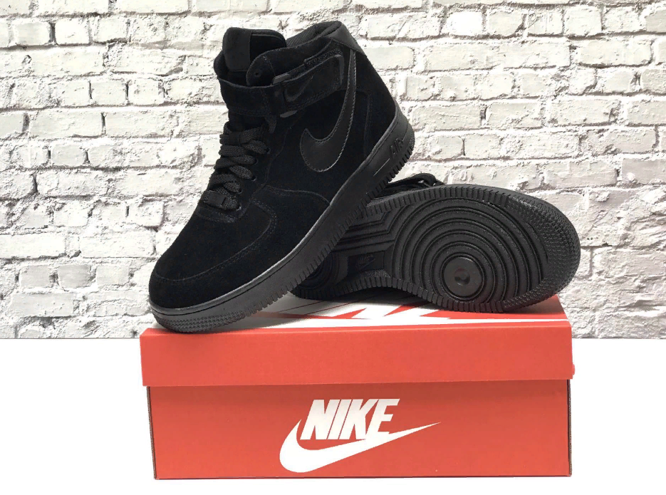 nike air force winter black
