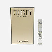 Оригинальный пробник духов Calvin Klein Eternity For Women 1,2 ml, цветочный аромат для женщин