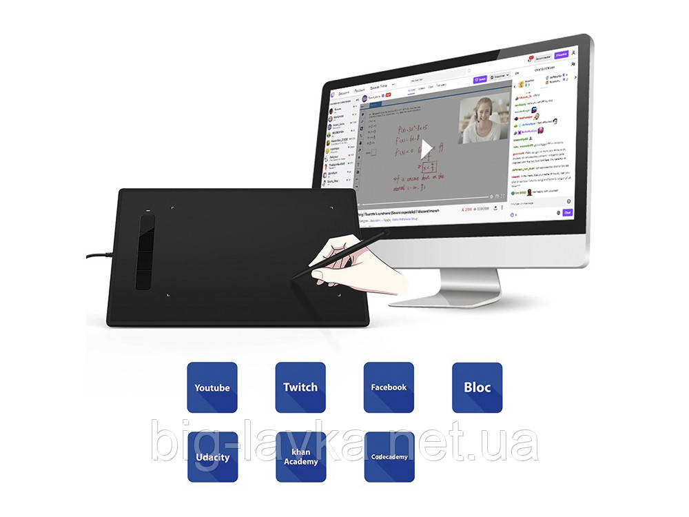 Графічний планшет XP-Pen Star G960 8192 рівнів