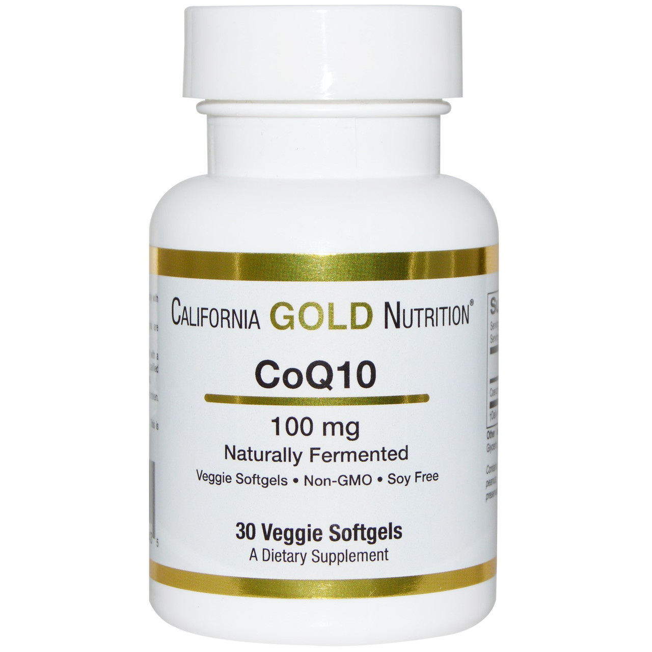 Коэнзим Q10: California Gold Nutrition, 100 мг, 30 ш.: продажа, цена в ...