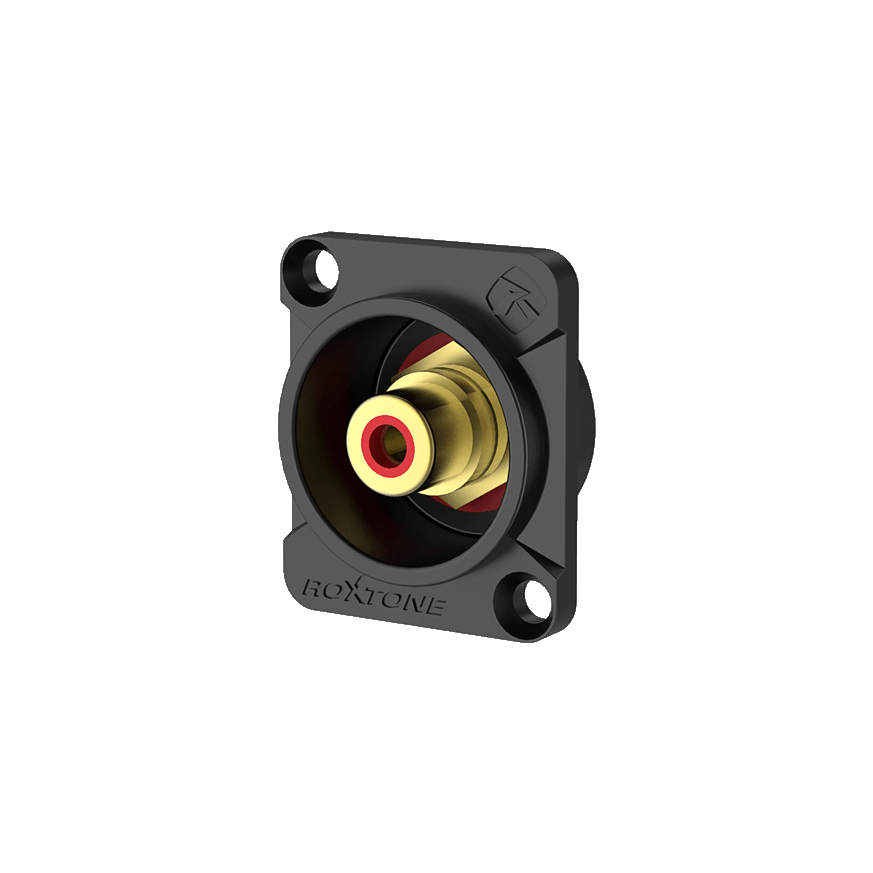 Гніздо Roxtone RF2D-B RCA female (мама) панельний