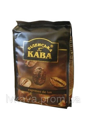 Кава в зернах Віденська кава Espresso de lux , 0,5 кг, фото 2