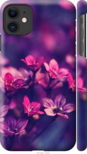 Чохол Apple iPhone 11 Пурпурні квіти "2719c-1722-47372"