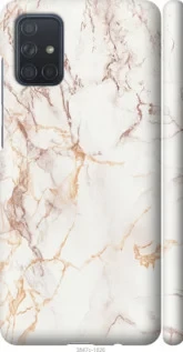 Чохол на Samsung Galaxy A71 2020 A715F Білий мармур "3847c-1826-47372"