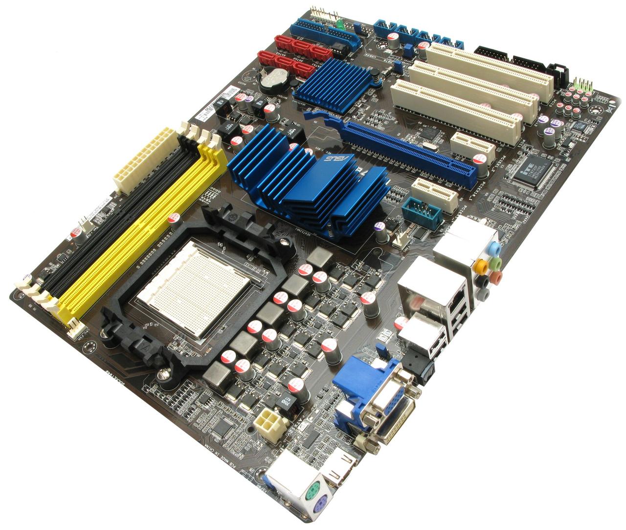 Материнська плата ASUS M4A78 PRO(Socket AM3, AM2+, DDR2, AMD 780G) (б/у) +планка