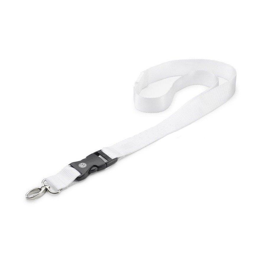 Шнурок з карабіном Volkswagen Logo Lanyard, White, артикул 000087610S084, фото 1