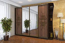 Шафа-купе 4Д Стандарт 280х45 h-240, ТМ Гарант, фото 3