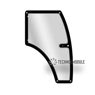 Скло двері правої YTO 404