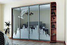 Шафа-купе 4Д Стандарт 290х60 h-240, ТМ Гарант, фото 4