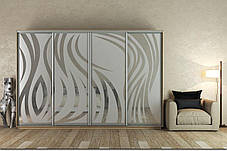 Шафа-купе 4Д Стандарт 320х60 h-240, ТМ Гарант, фото 2