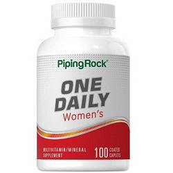 Вітаміни для дівчат Piping Rock One Daily women's Multivitamin & Mineral (100 таблеток.)