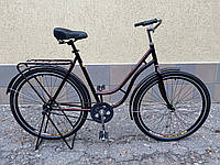 Велосипед РЕТРО 28" женский дорожный Бордовый