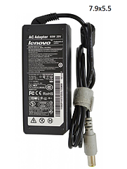 Блок живлення для ноутбука Lenovo 20V 3.25 A 65W 7.9x5.5 мм без кабелю, мережевий адаптер, блок зарядки