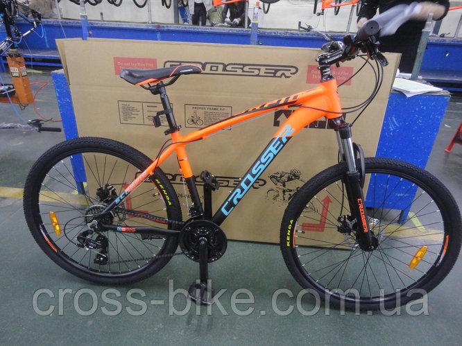 Crosser Scorpio 26" рама 17 жовтогарячий, фото 1