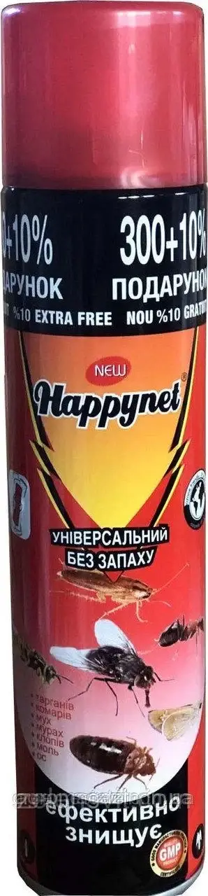 Дихлофос Happynet (310мл) Болгарія