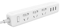 Удлинитель Xiaomi Mi Power Strip (3 розетки + 3 USB-port) White (XMCXB01QM) (NRB4027CN)