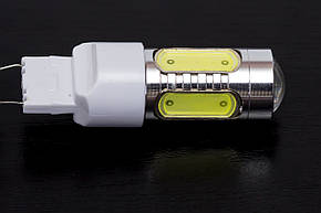 Яскравий світлодіод 7.5W T20 COB LED White / Білий (задній хід і підсвітка поворотів), фото 3