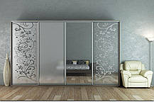 Шафа-купе 4Д Стандарт 350х60 h-240, ТМ Гарант, фото 4