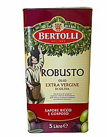 Оливкова олія Bertolli Robusto Olio Extra Vergine di oliva 5 л