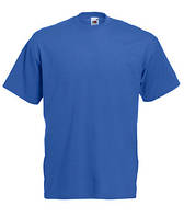 Мужская футболка однотонная синяя 036-51