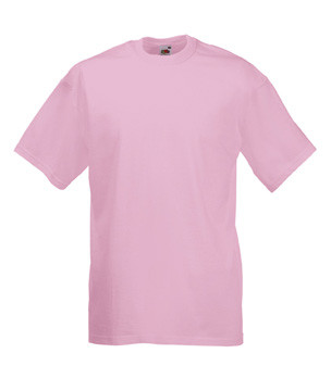 Чоловіча футболка однотонна рожева 036-52