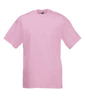 Мужская футболка однотонная розовая 036-52