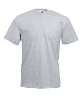 Мужская футболка однотонная светло-серая 036-94