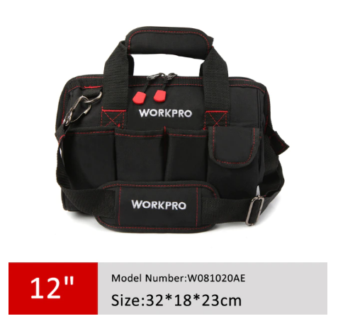 Наплічна сумка для інструменту WORKPRO 4 різновиди