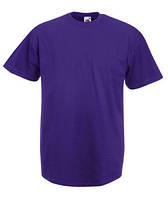 Мужская футболка однотонная фиолетовая 036-PE