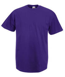 Чоловіча футболка однотонна фіолетова 036-PE