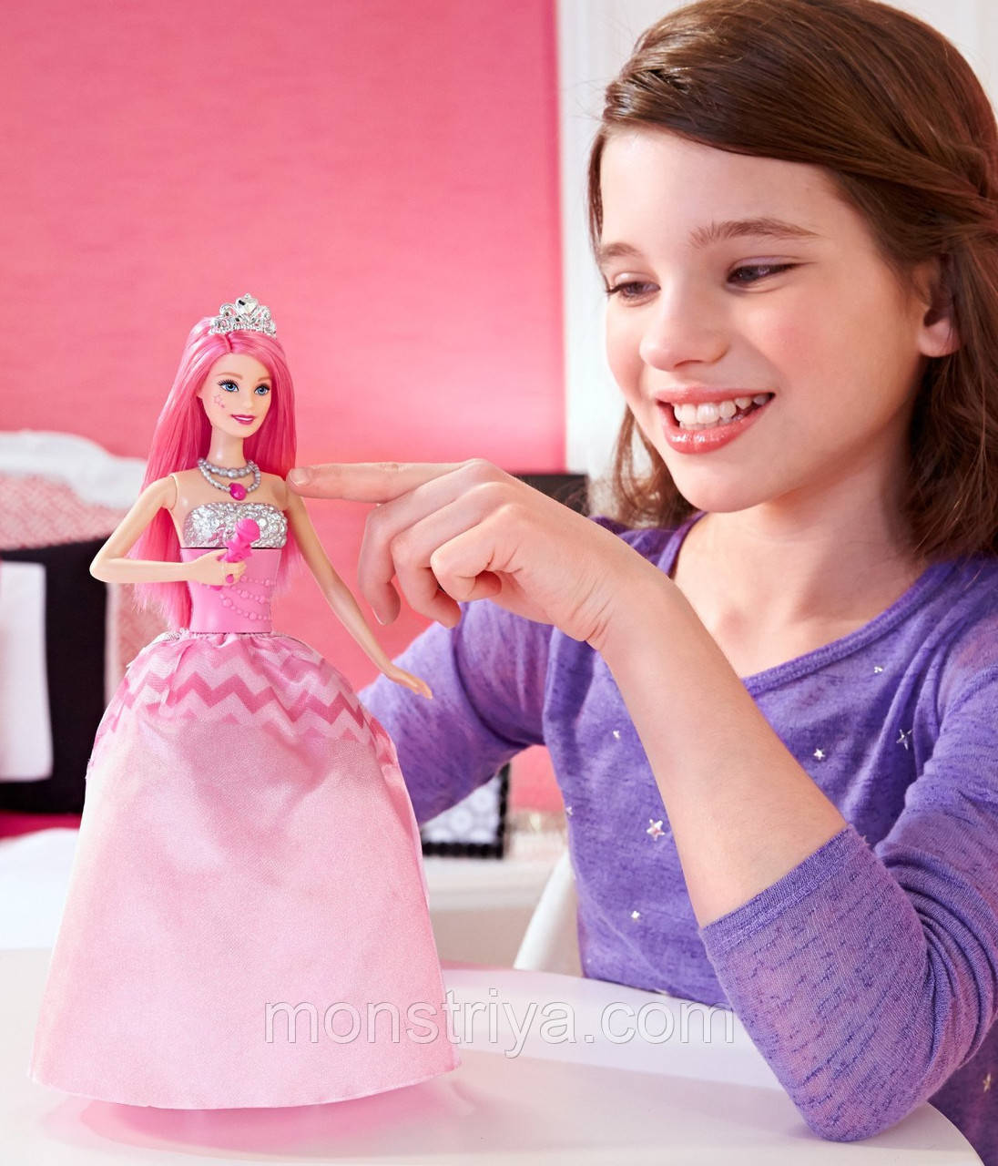 Кукла BARBIE Кортни из м/ф Барби: Рок-принцесса : продажа, цена в Киеве ...