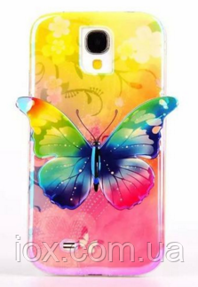 Силіконовий чохол Зелена метелик для Samsung Galaxy S4 i9500