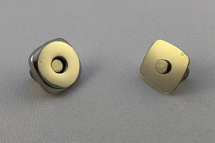 Кнопка магнітна, розмір - 19 мм, колір - нікель, в упаковці - 6 шт, артикул СК 5802