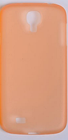 М'який ультратонкий (0,3 мм), пластиковий помаранчевий чохол для Samsung Galaxy S4