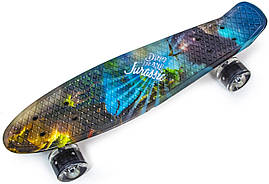 Penny Board "Динозавр" Світяться колеса