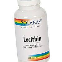 Соєвий лецитин Solaray Lecithin 250 капсул