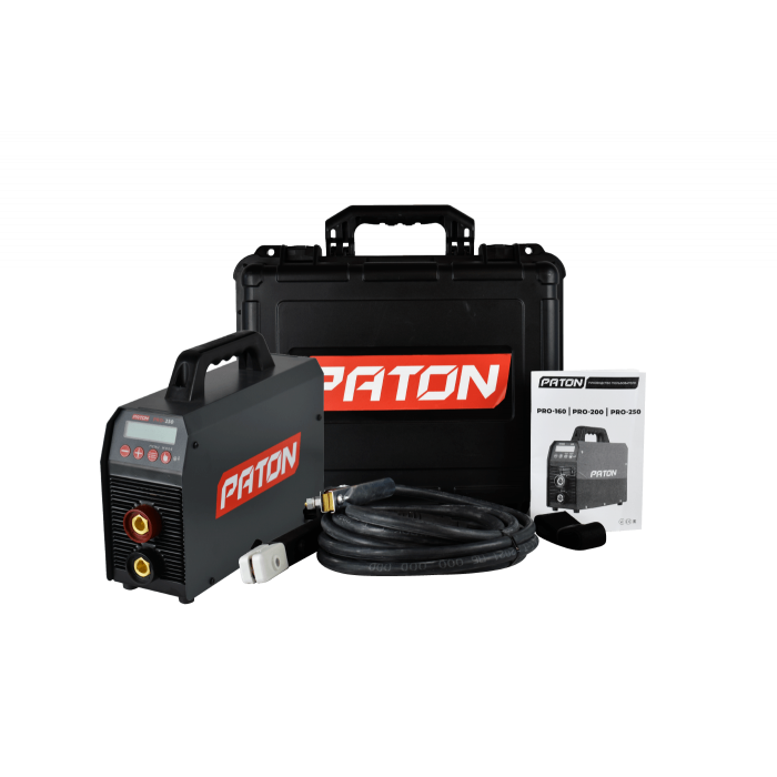 Зварювальний апарат PATON™ PRO-250 (ВДІ-250 PRO DC MMA/TIG/MIG/MAG) Україна