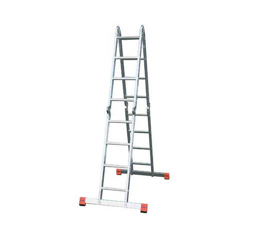 Трисекційні сходи VIRASTAR DW 3 PROFI 3x8 ступенів DW3x8, фото 2