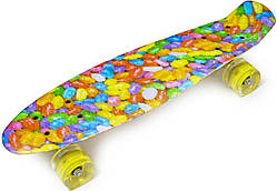 Penny Board "Caramel" Світяться колеса