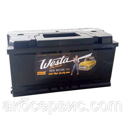 Акумулятор автомобільний Westa 6CT-100 АзE Pretty Powerful (WPP100)