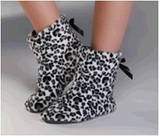 Хатні капці жіночі чобітки уги угі уггі м'які теплі фліс махрові тапки shato 016 ugg, фото 2