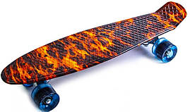 Penny Board "Fire" Світяться колеса
