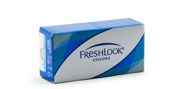 Цветные контактные линзы FreshLook Colors Зелёный Green (KG-3001) - фото 1 - id-p1482303053