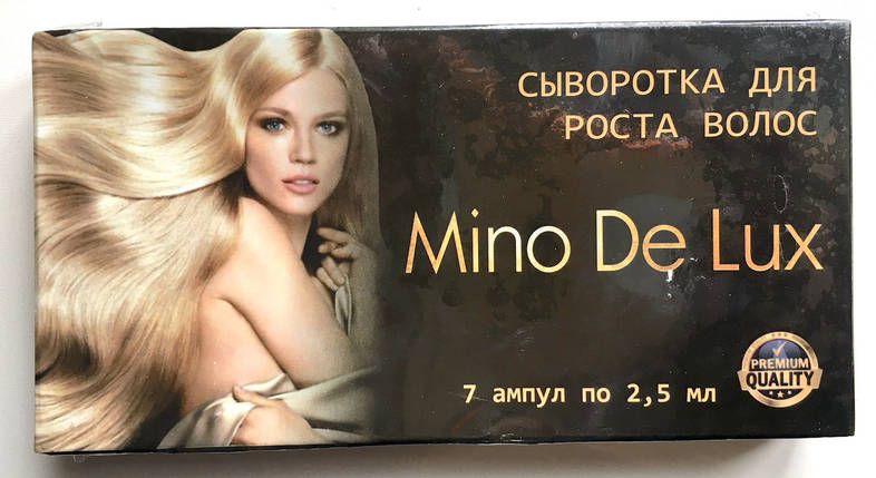 Mino De Lux сироватка для росту волосся Міно Де Люкс, фото 2