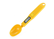 Мірна ложка-ваги Digital Spoon Scale електронна цифрова до 500 г Жовта (KG-3002), фото 2