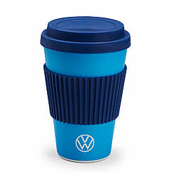 Кружка Volkswagen Logo Reusable Mug, Blue, артикул 000069601CA